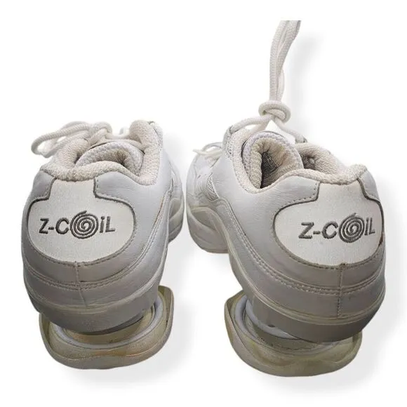 Z Coil Classic Spring Heel Orthopedic White Training Shoes Men's Size‎ 9