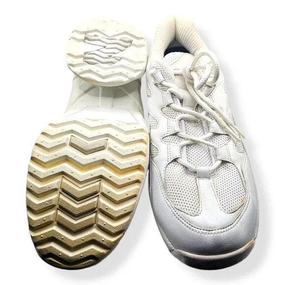 Z Coil Classic Spring Heel Orthopedic White Training Shoes Men's Size‎ 9