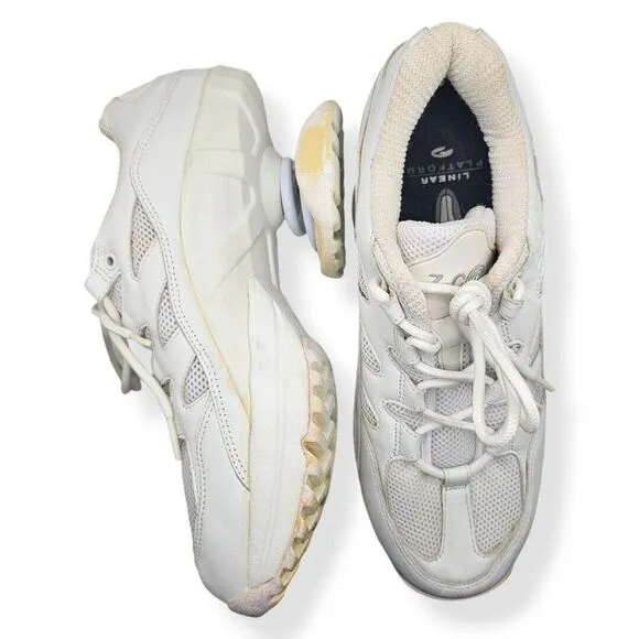 Z Coil Classic Spring Heel Orthopedic White Training Shoes Men's Size‎ 9