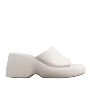 Zara Chunky Platform Off White Sandals Shoes Size 9