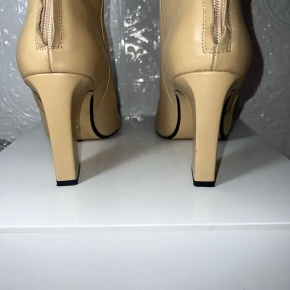 Zara Leather Mid-calf Boots