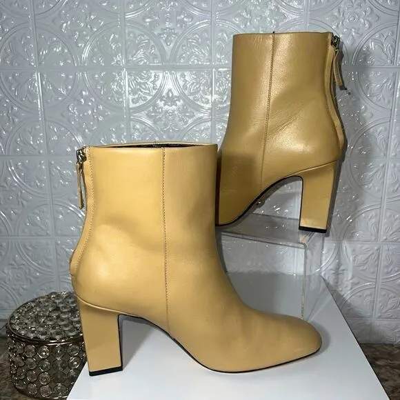 Zara Leather Mid-calf Boots