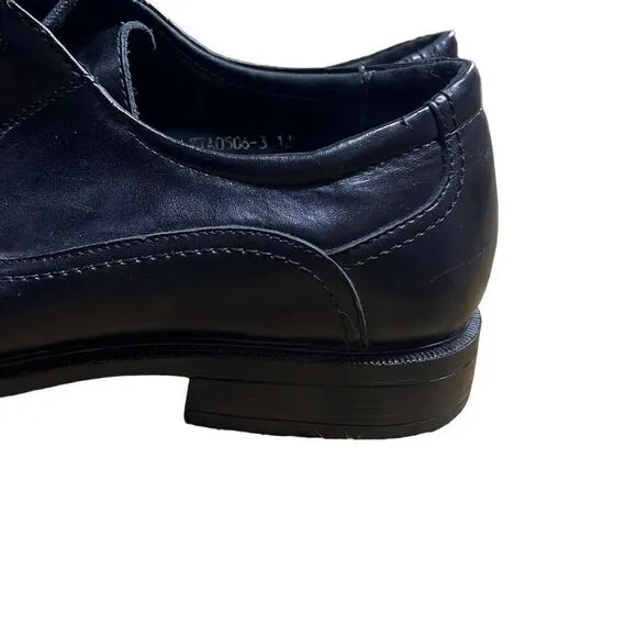 Zota Exchange Men's Black Leather Dress Casual Shoes Size 46