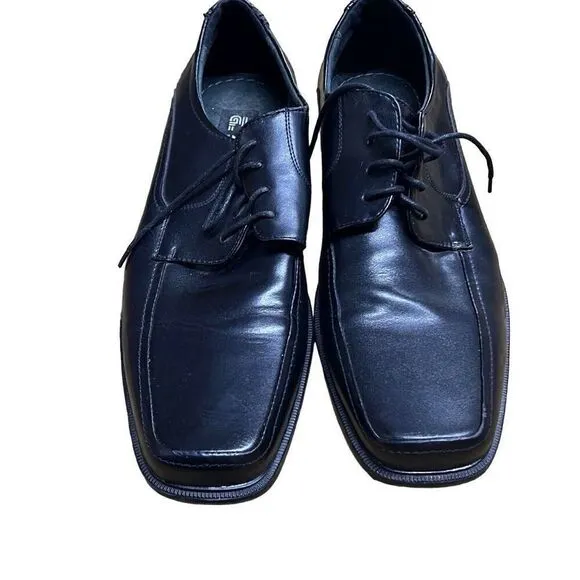 Zota Exchange Men's Black Leather Dress Casual Shoes Size 46
