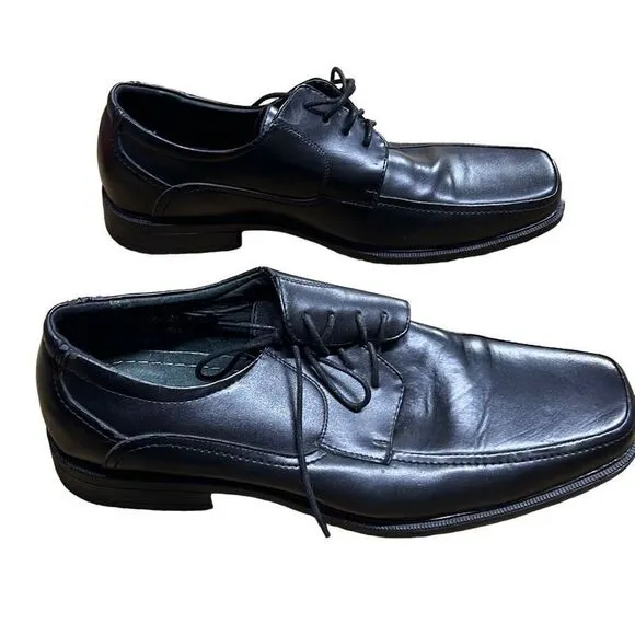 Zota Exchange Men's Black Leather Dress Casual Shoes Size 46